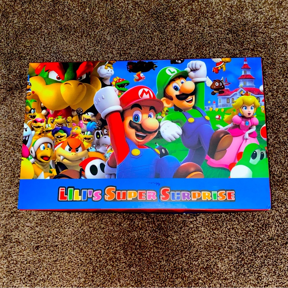 NWOT Children’s Super Mario Action Figures Advent Calendar